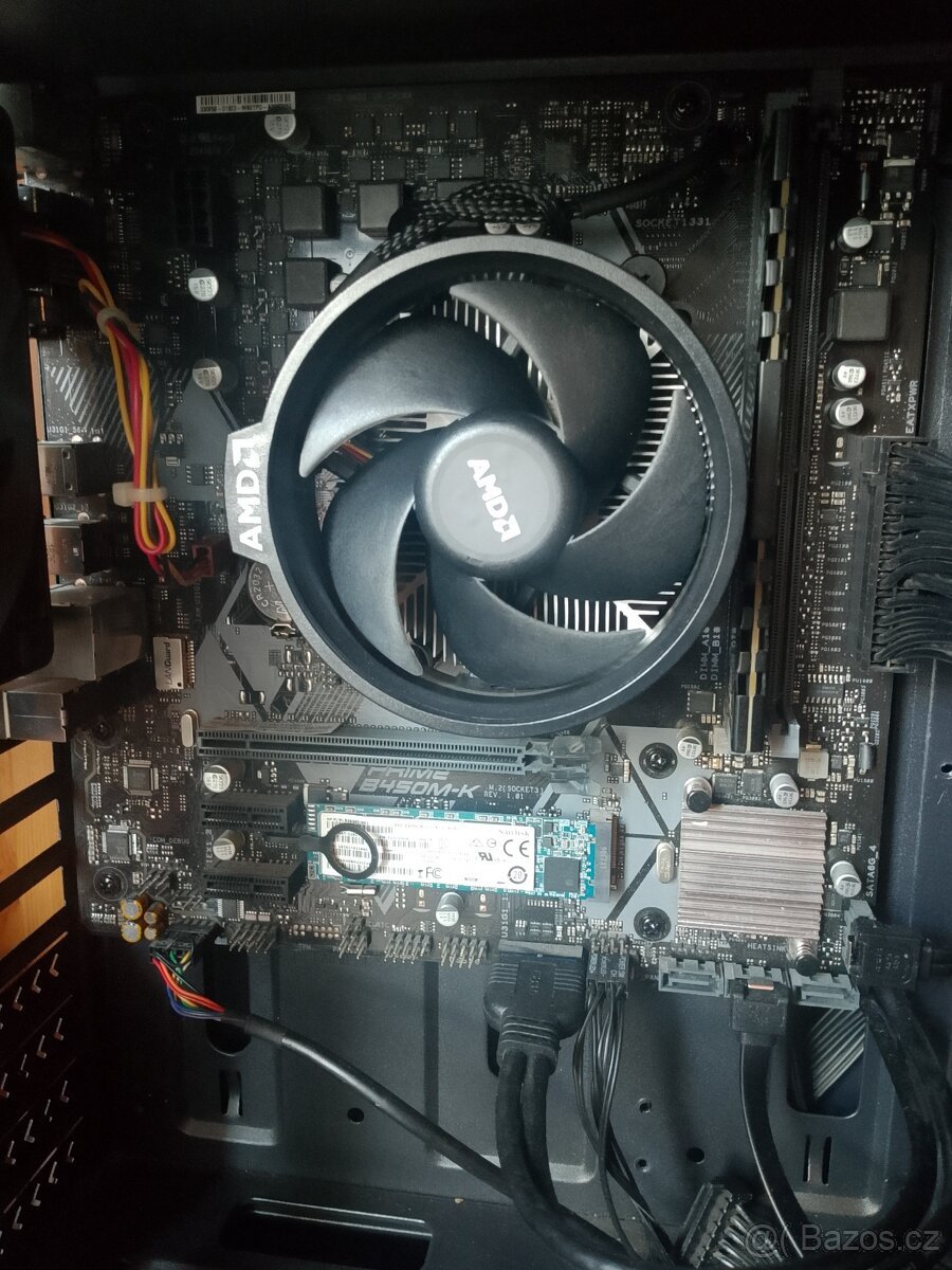 Asus Prime B450m+Ryzen 5 2400G+8GB DDR4