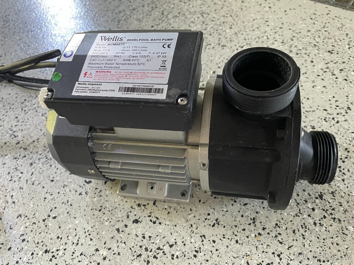 Cirkulační čerpadlo Wellis JA50 pro vířivky 0,37kW