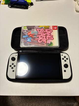 Nintendo Switch OLED + Gang Beasts (hra)