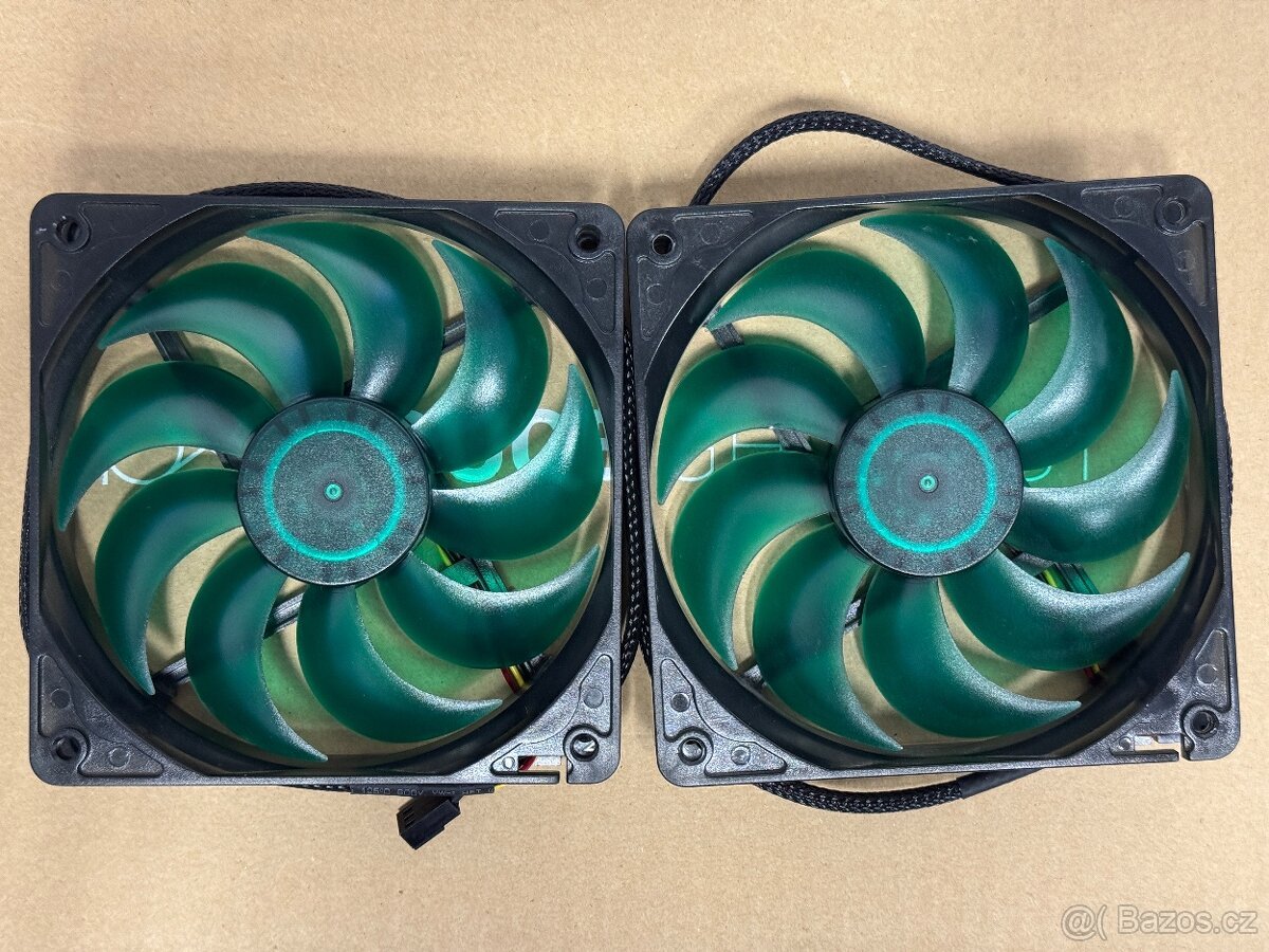 NANOXIA 2x 120mm tichý ventilátor 1300rpm