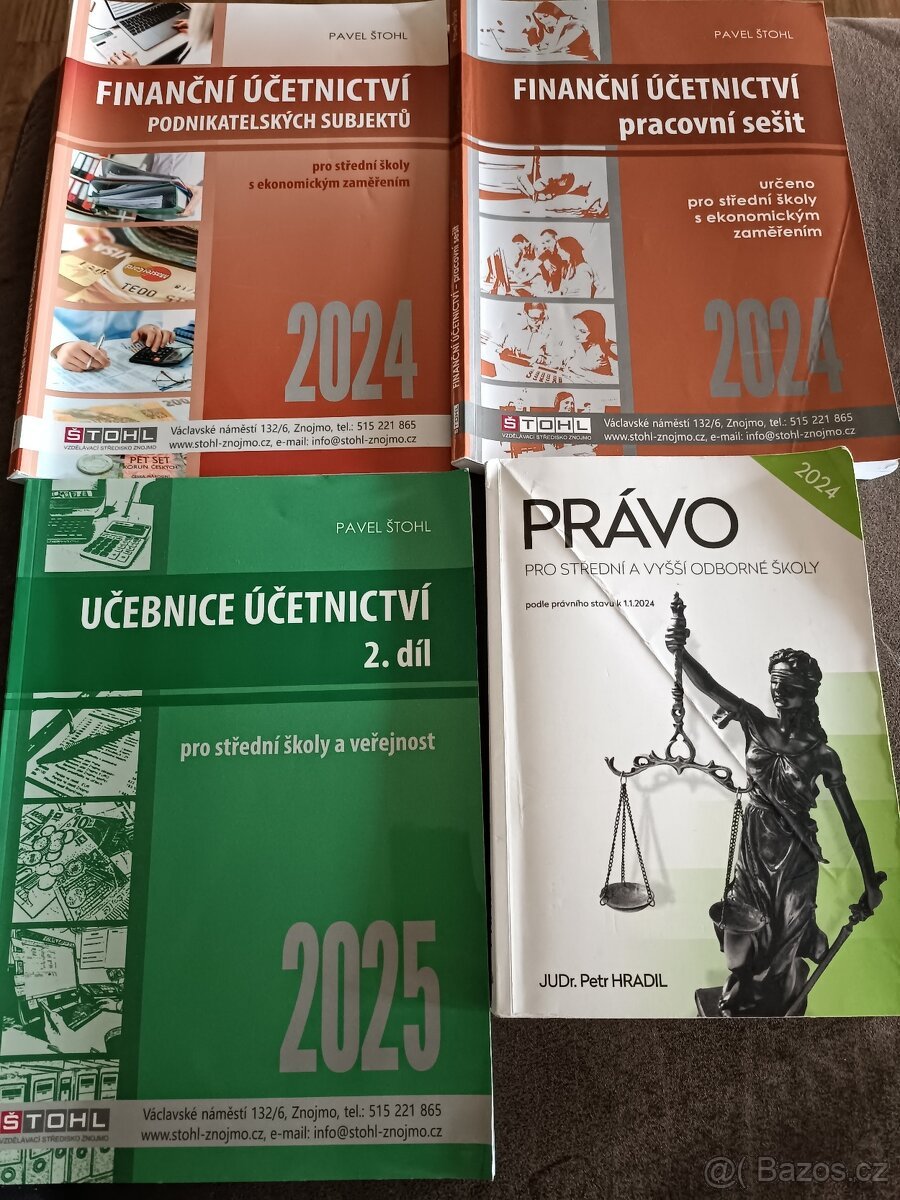 Účetnictví a právo pro střed.a vyšší odbor.skoly