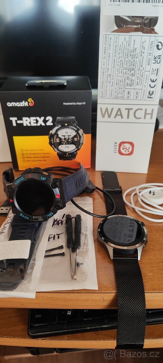 Amazfit T-Rex 2 + GT4PRO+
