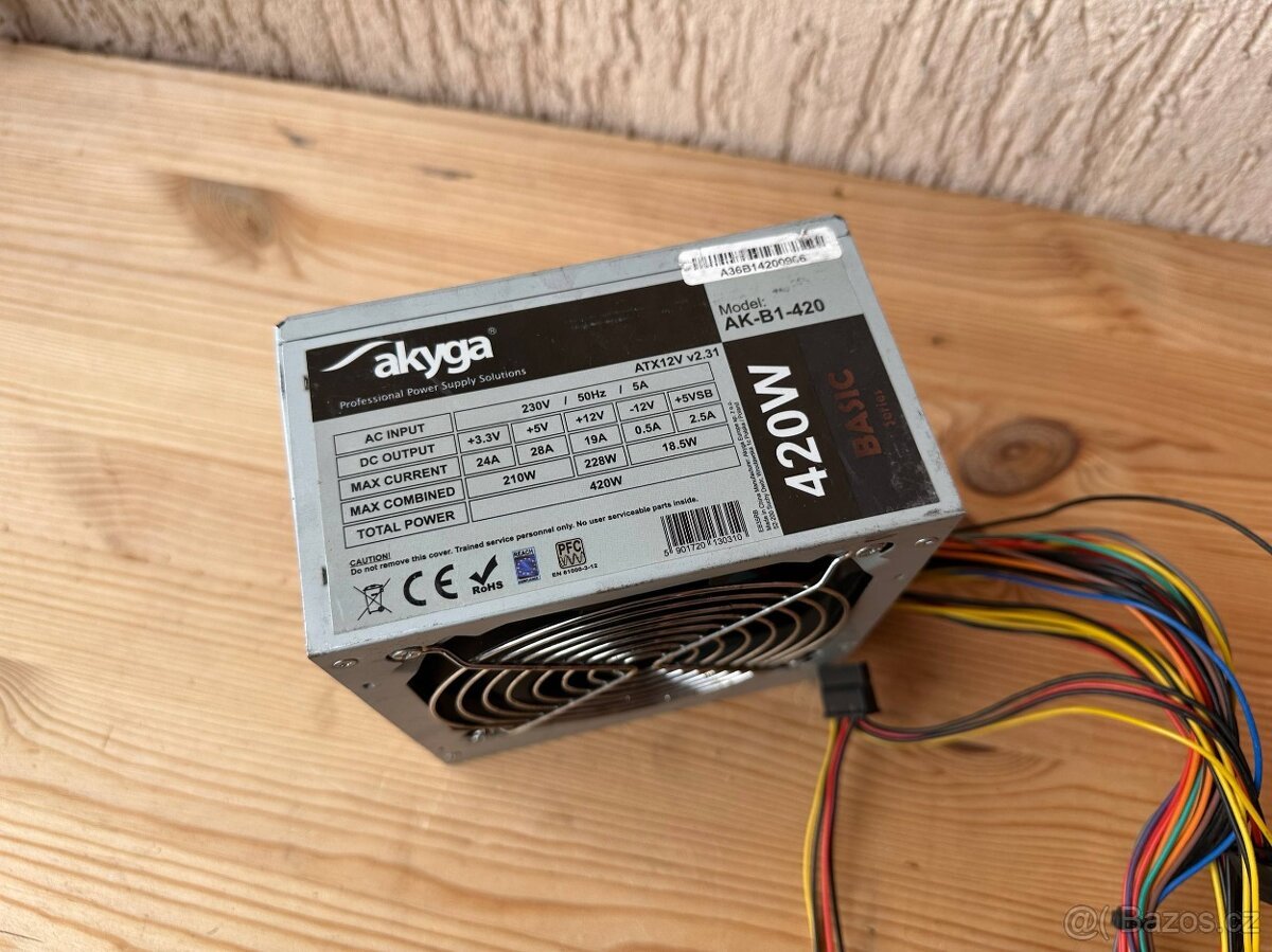 PC zdroj Akyga 420W