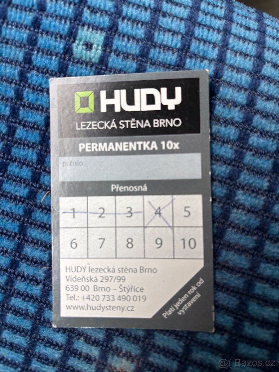 Pernamentka Hudy stěna Brno