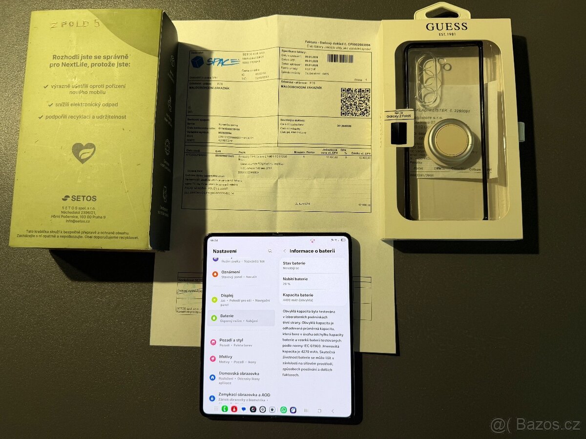 Samsung Z Fold 5 Black 512gb