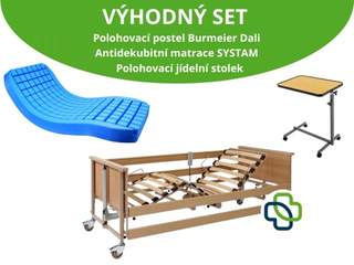 Elektrická polohovací postel OTTO BOCK Domiflex, SET