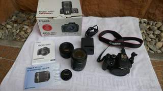 Canon EOS 100D + 18-55 mm STM + 50 mm STM