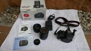 Canon EOS 100D + 18-55 mm STM + 50 mm STM
