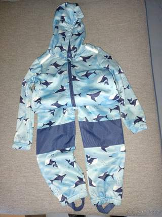 Podzimní kombinéza softshell 110/116