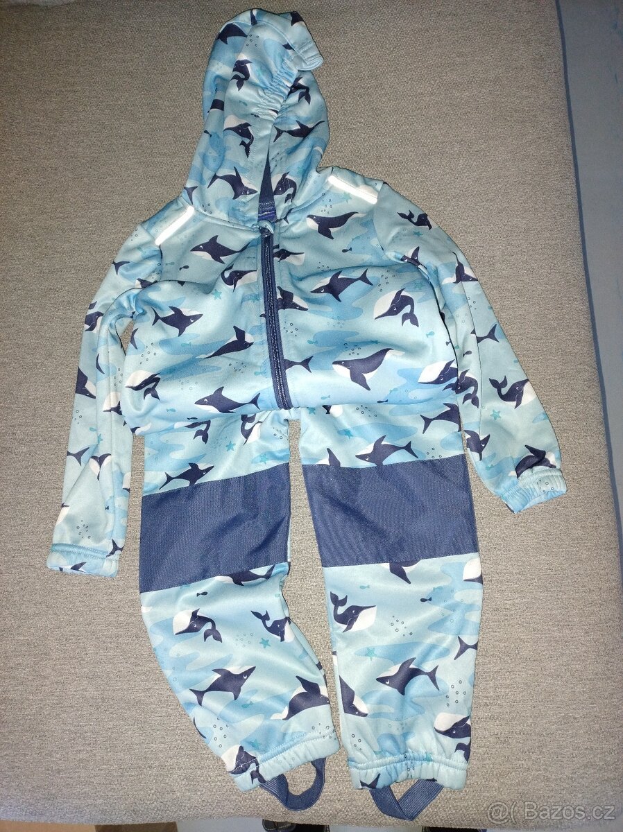 Podzimní kombinéza softshell 110/116
