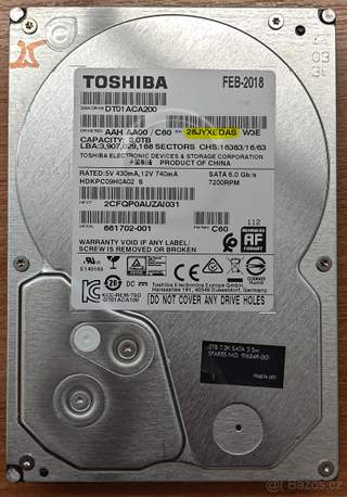 Toshiba 3.5" HDD - 2TB - DT01ACA200 #25