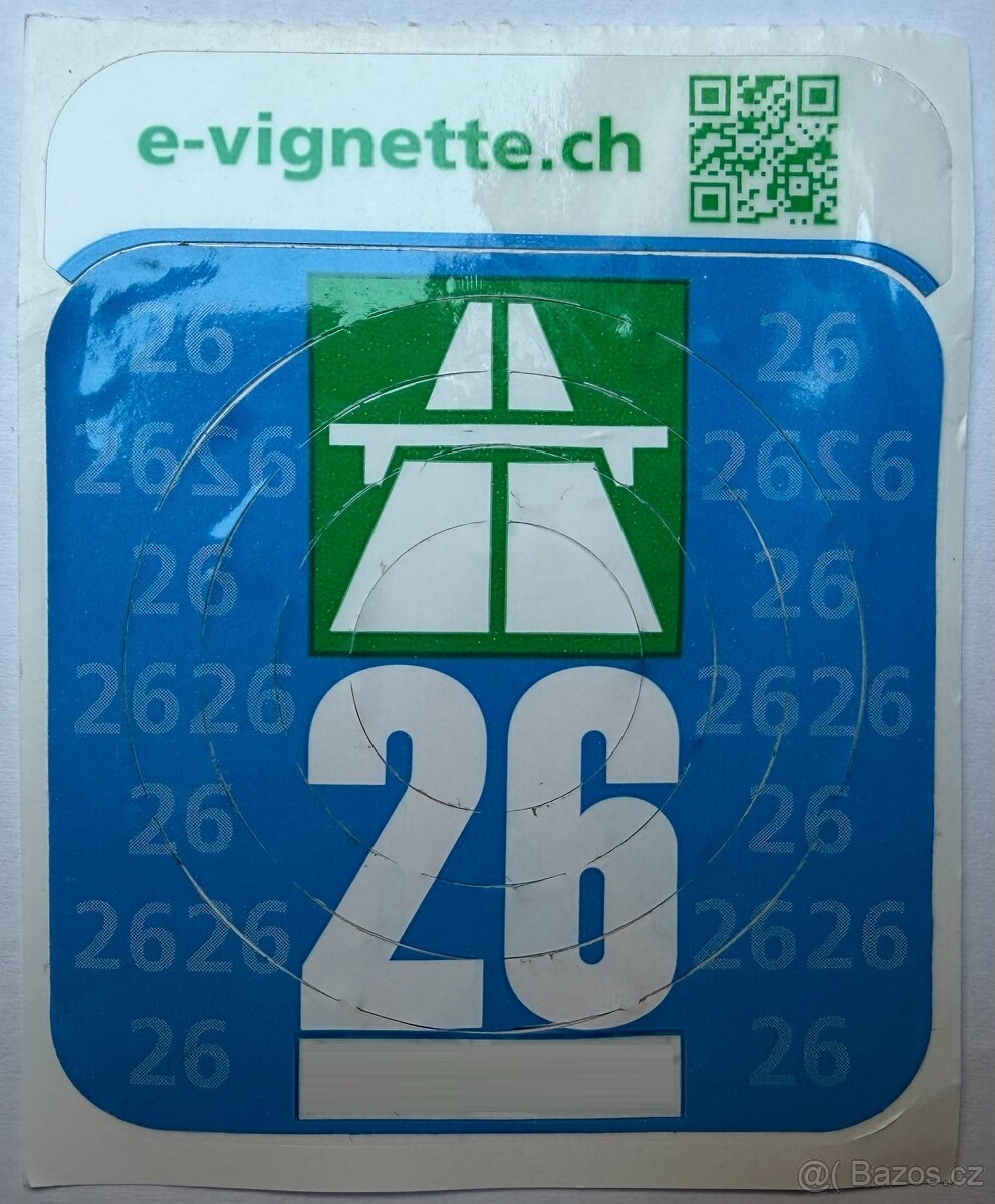 Švýcarská dálniční známka