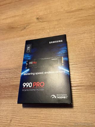Samsung 990 PRO 1TB NVMe M.2 SSD | Nový | Záruka