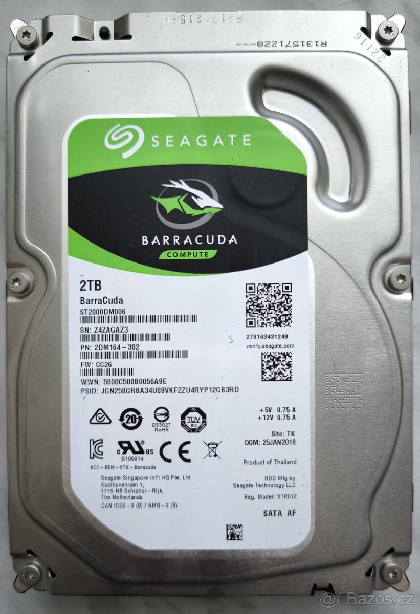 Seagate Barracuda 2TB