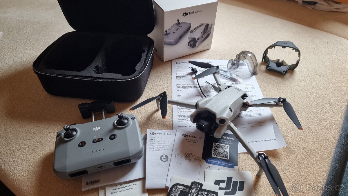 DJI mini 4 PRO + RC N1 - záruka ALZA 12/2027