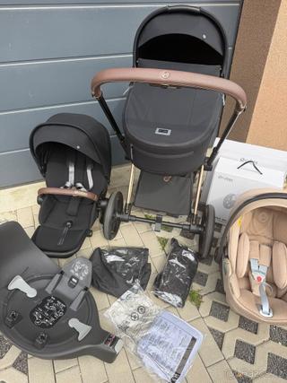 Cybex Priam Platinum Rosegold 4.0 (2025) Kombinace 3v1