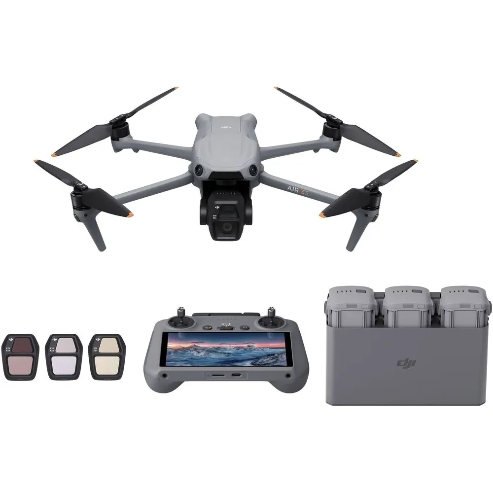 DJI Air 3 + DJI RC N2 + SanDisk 64GB + 2 Baterie +ND Filtry