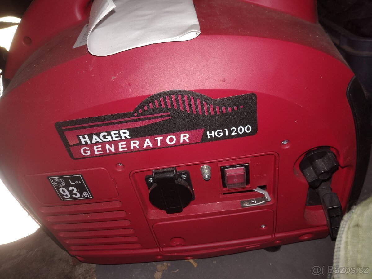 Elektrocentrála Hager 1x použita