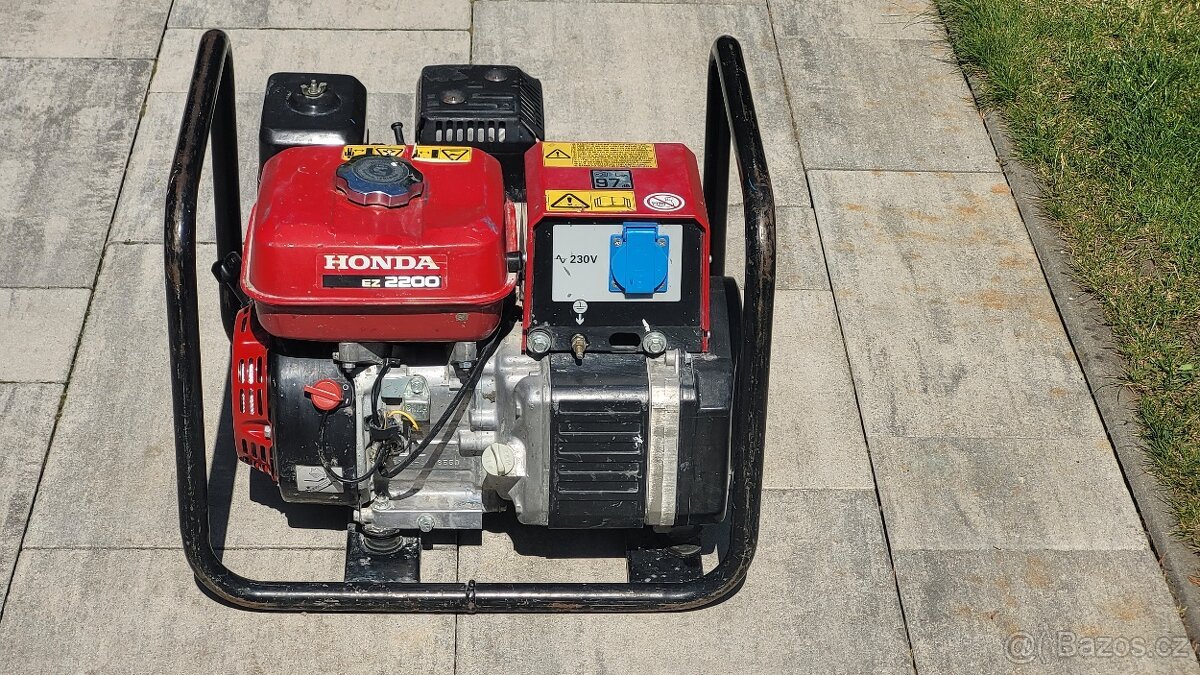 Rámová profesionální elektrocentrála HONDA EZ 2200
