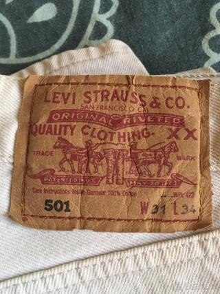 Levi’s 501 a T-shirt