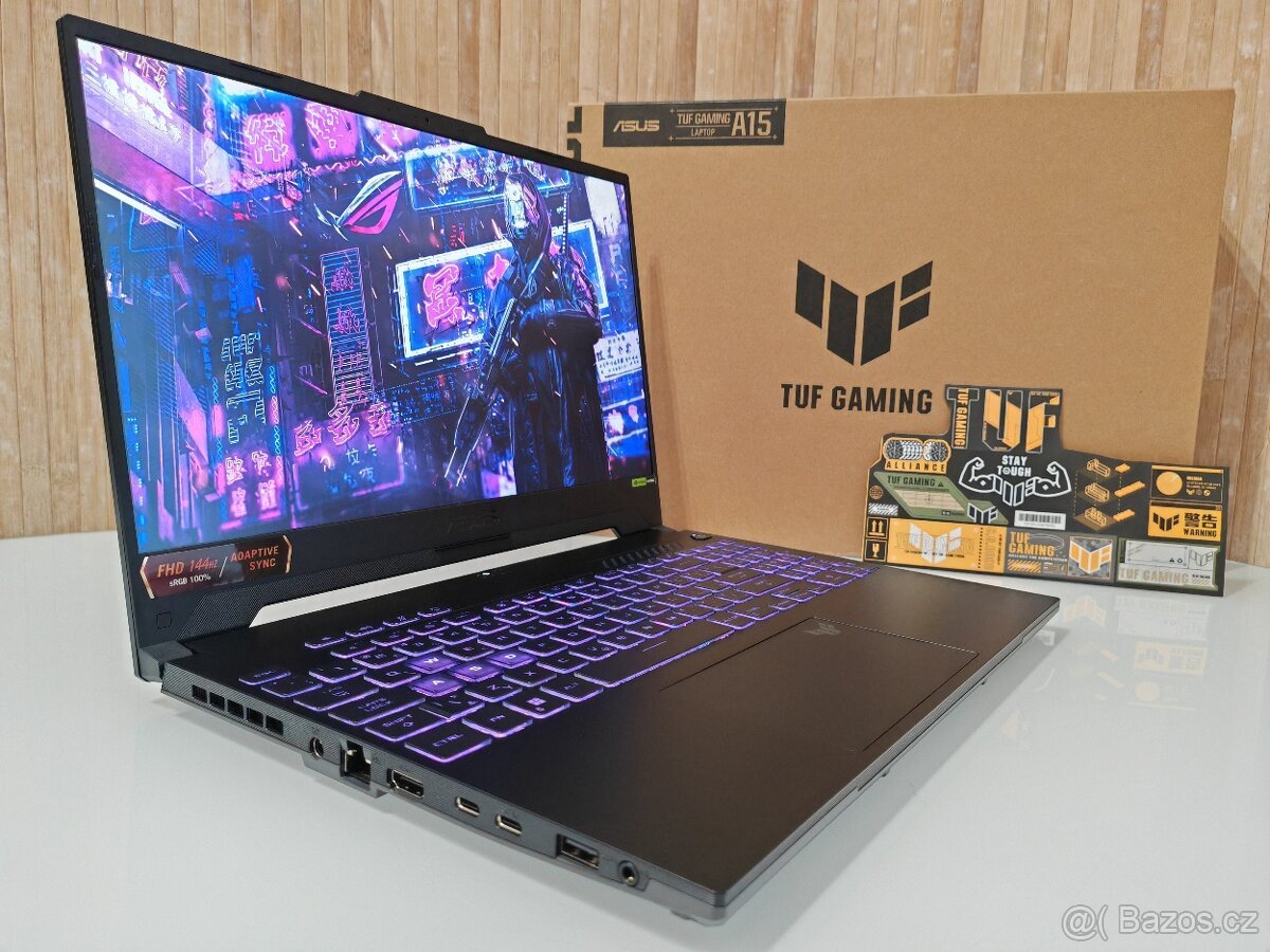 ASUS TUF GAMING RTX 4060 140W,R5-7535HS,1TB SSD M2,16GB RAM