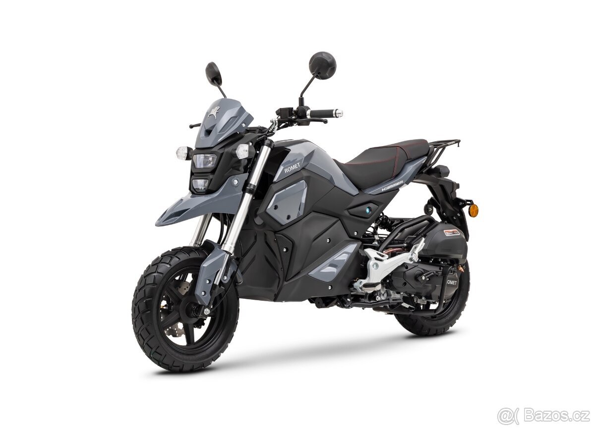 Romet Hammer 125ccm AUTOMAT - na řidičák B (šedá)