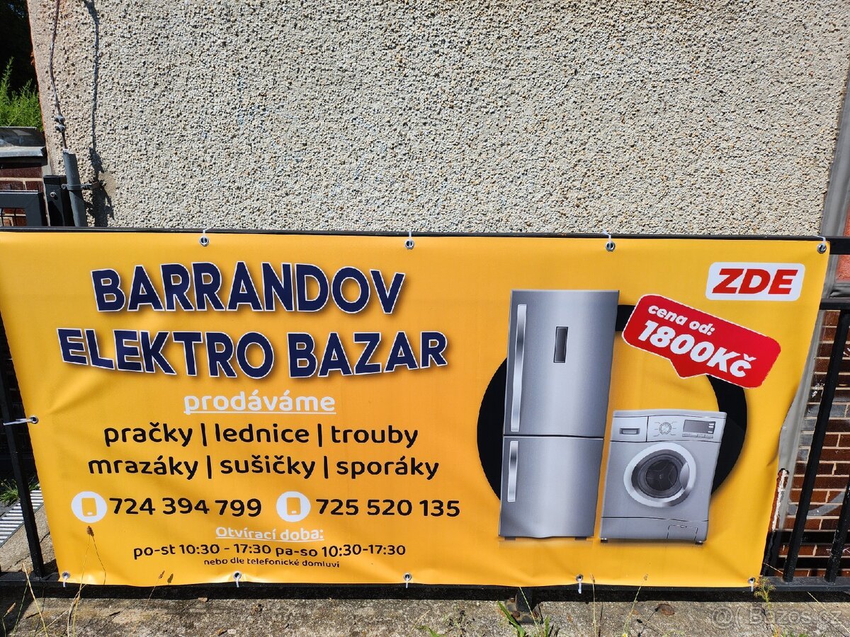 Electro bazar ceny od 1800 Kč do 4000 Kč