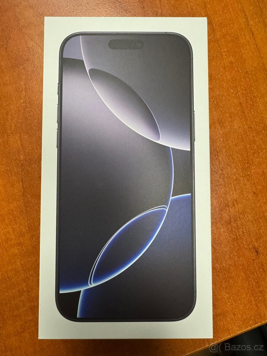 Iphone 16 Pro Max 256GB Black Titanum nový se zárukou