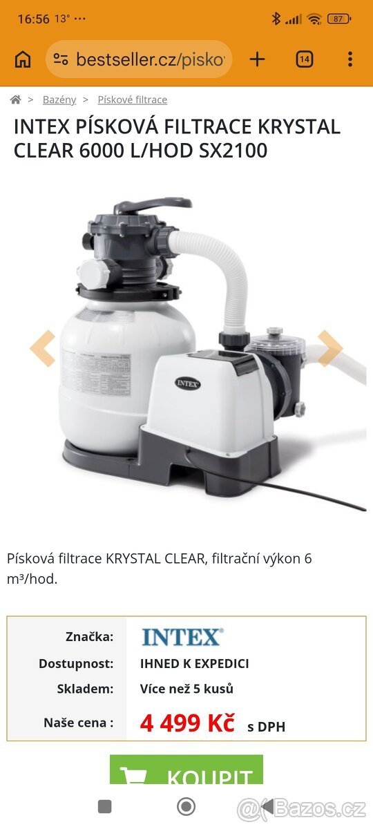 Pískova filtrace