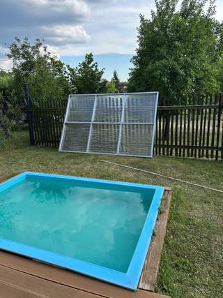 Dětský bazén plastový,včetně zastřešení