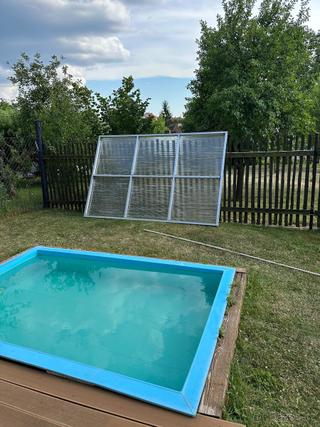Dětský bazén plastový,včetně zastřešení