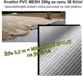 Profesionální podkladni Mesh pro jízdárny - PROFI