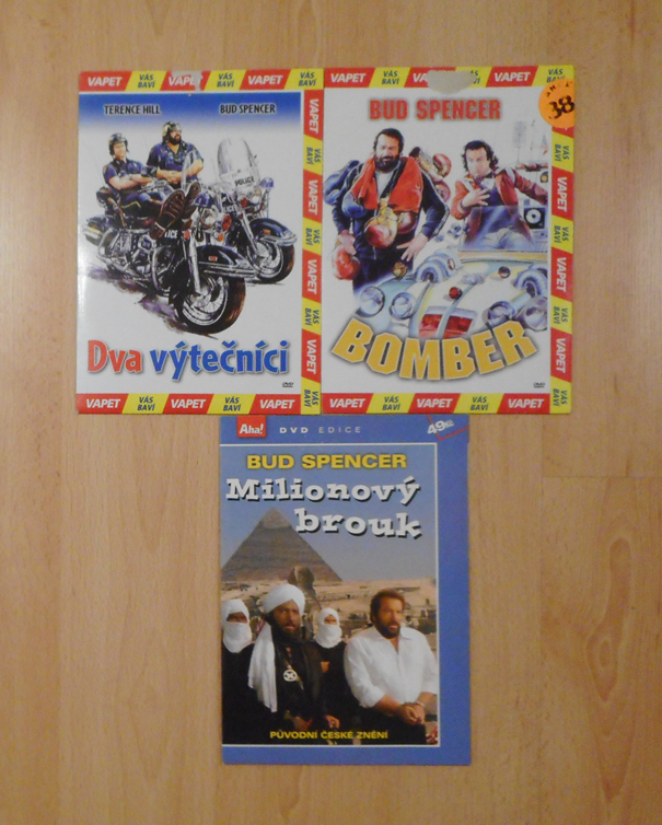 DVD BUD SPENCER – na výběr