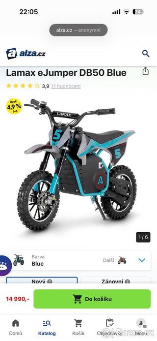 Lamax eJumper DB50 Blue