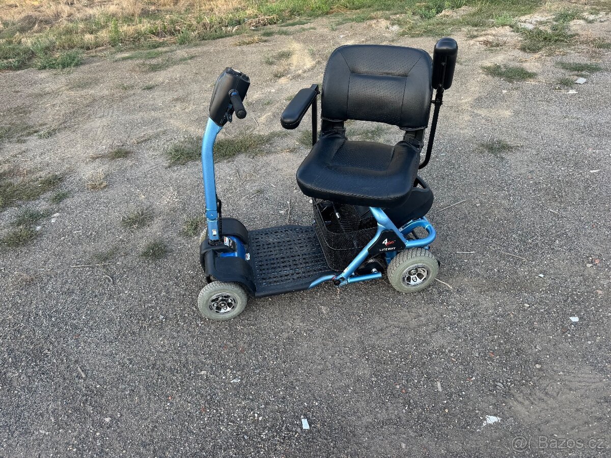 Invalidní skládací vozík Rascal Liteway 4 plus