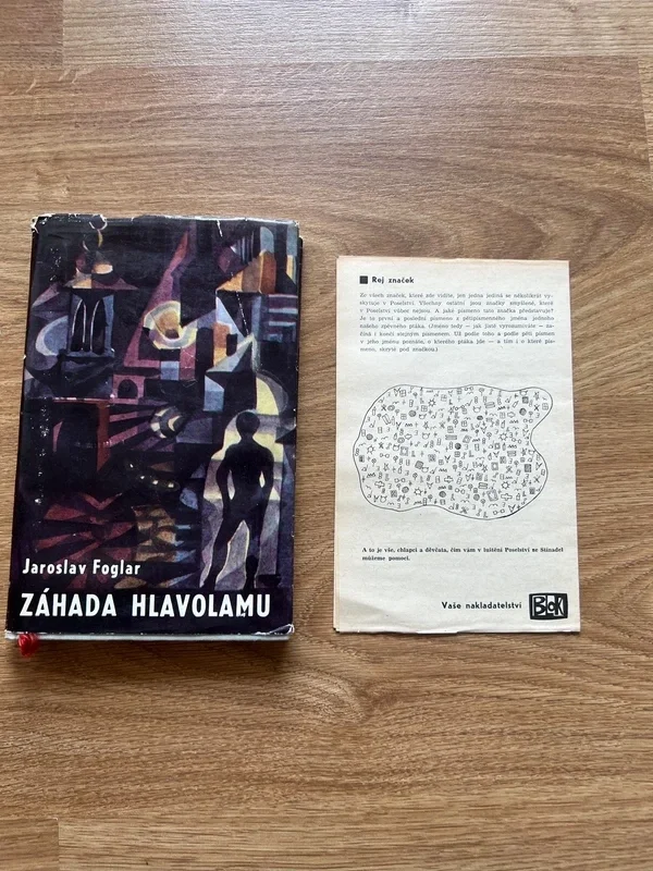 Jaroslav Foglar Záhada hlavolamu 1968 + Poselství ze Stínade