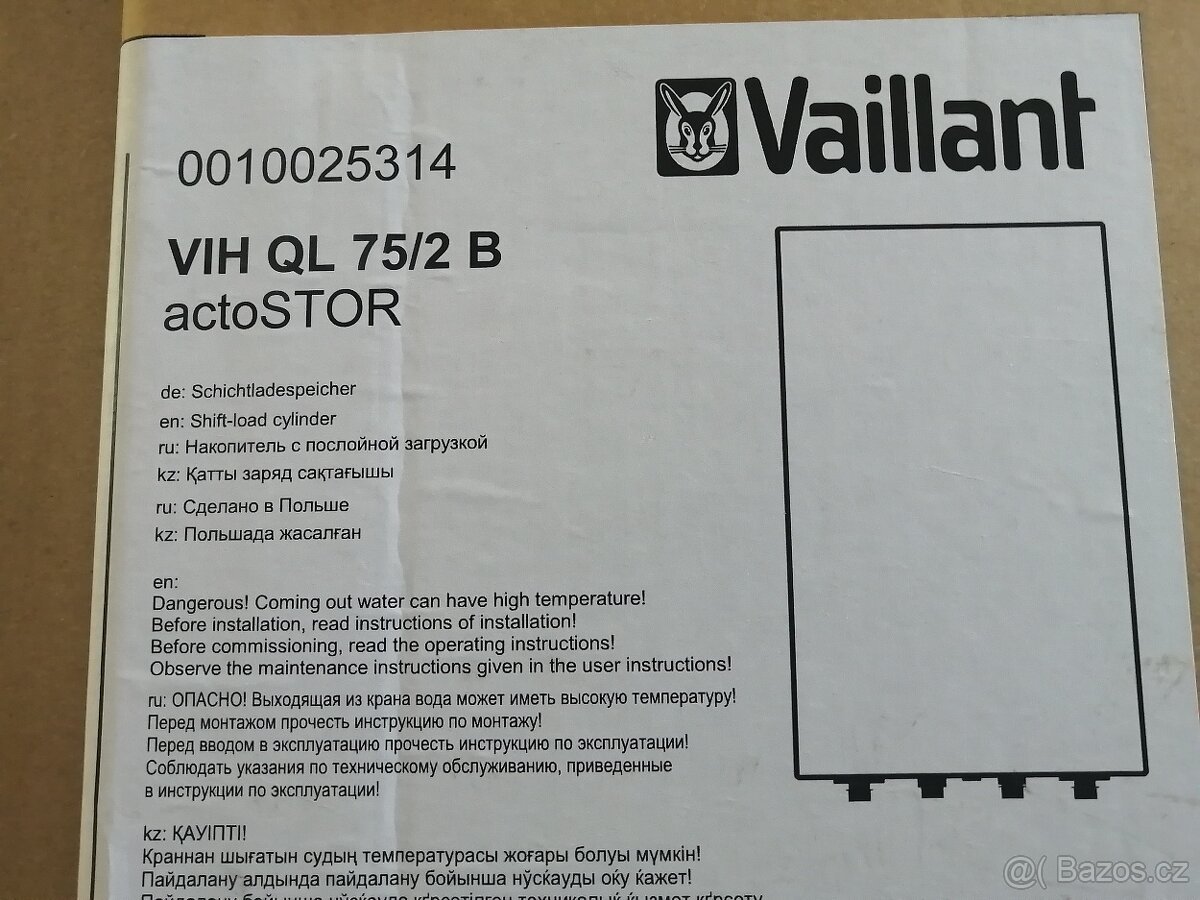 uniSTOR VIH QL 75/2 B-zásobník