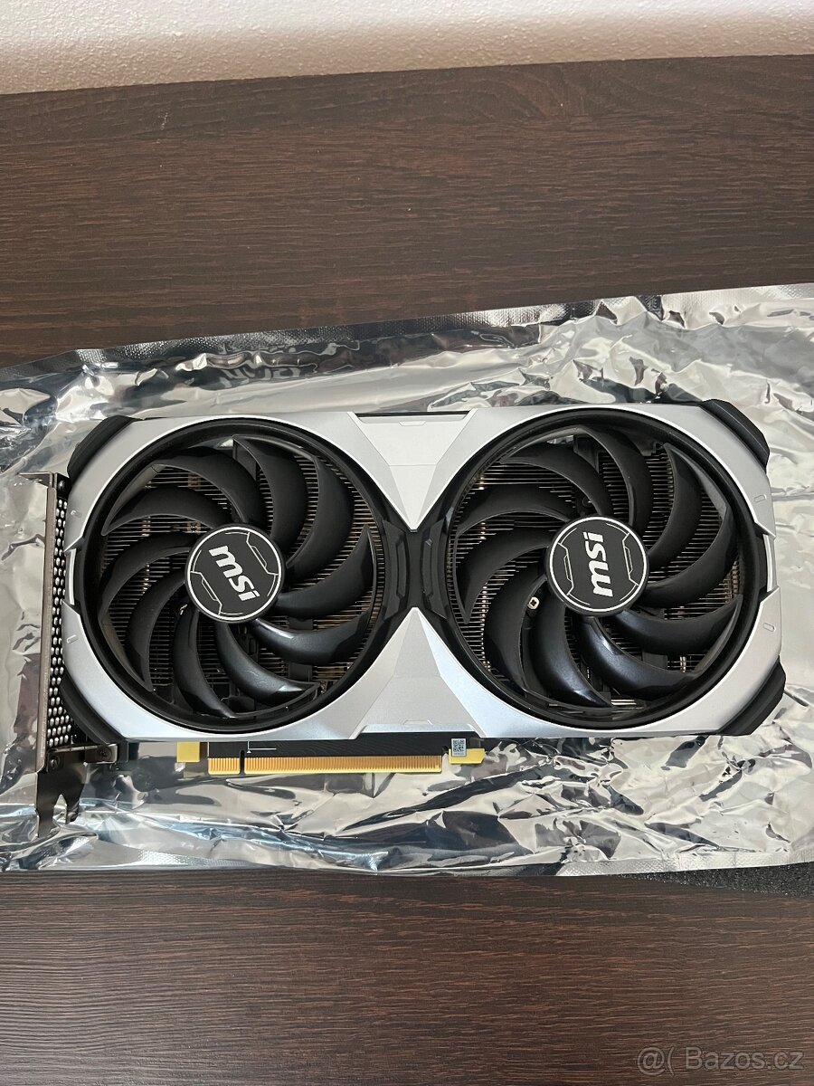 MSI GeForce RTX 4070 12G VENTUS 2X OC - záruka 09/2027