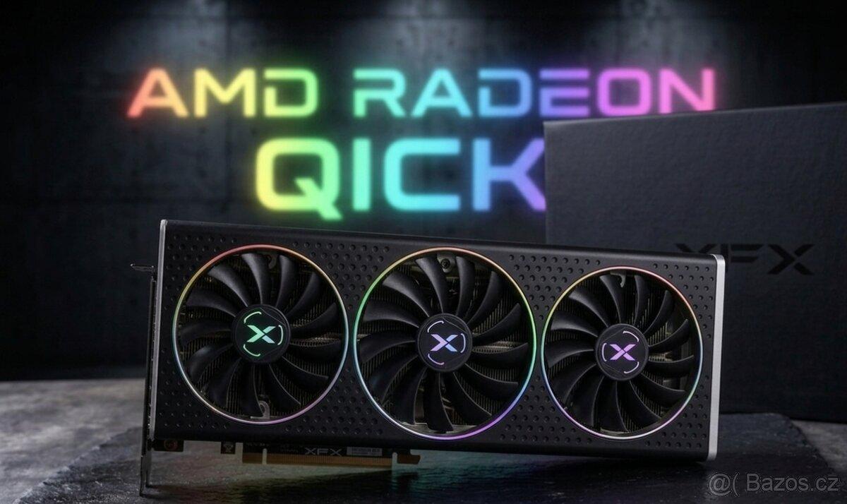 AMD Radeon XFX Qick 319 RX 6700 XT 12GB - top stav, záruka