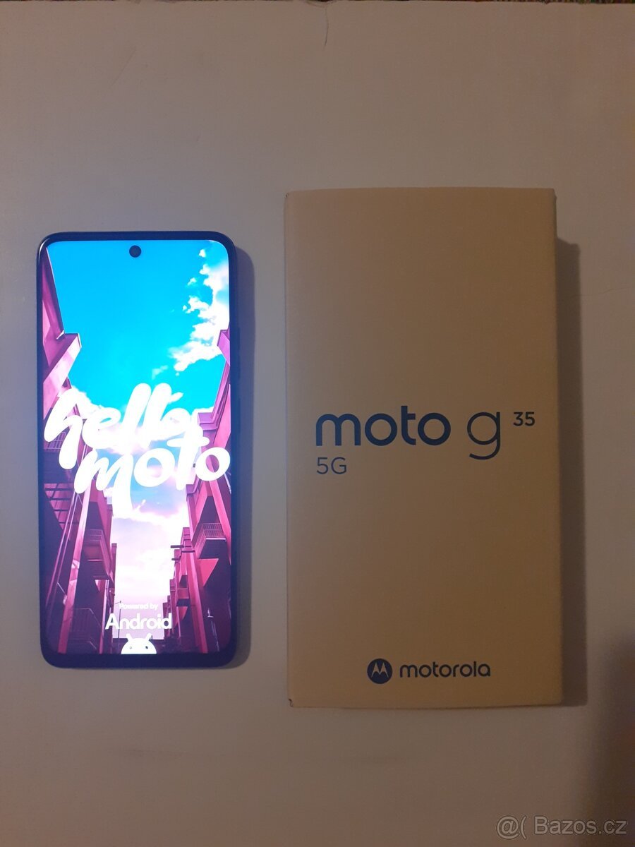 Motorola G35 5G, 4/256, záruka, pouzdro
