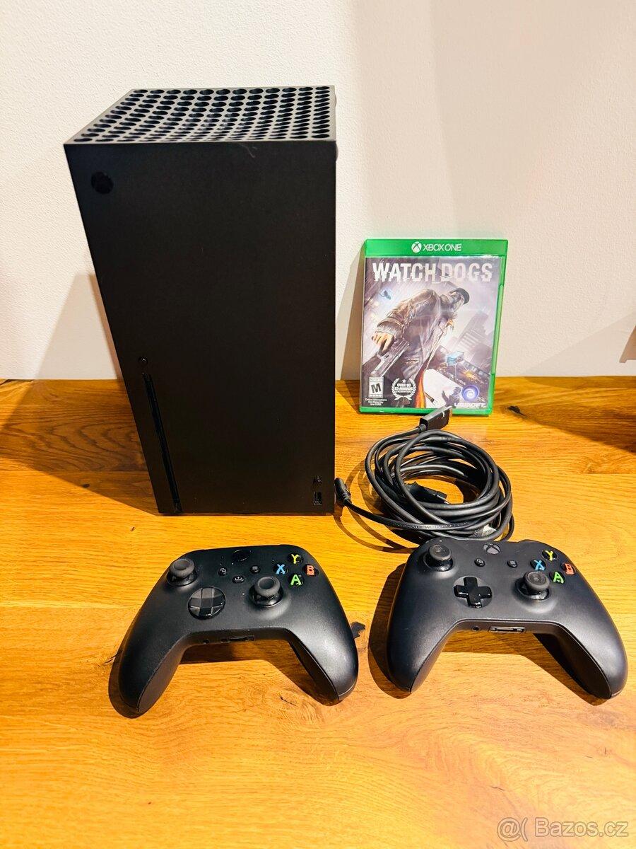 Xbox Series X 1TB + 2 ovladače + hra Watch Dogs