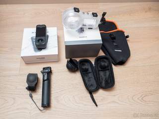 Insta360 X5 + Dive Case + selfie tyč 2v1 | stav, záruka