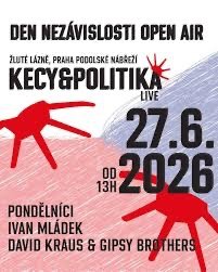 2 listky na Den nezávislosti Kecy&Politika Open Air 2026