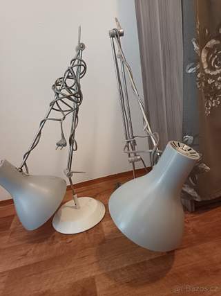 Retro stolní lampy