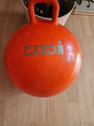 Ludi Skákací míč 55cm oranžový