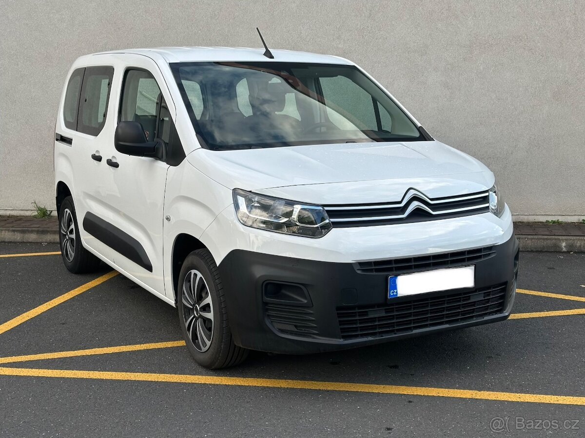 Berlingo 1,5hdi,84tis.km,1.maj.Čr,TOP stav, DPH