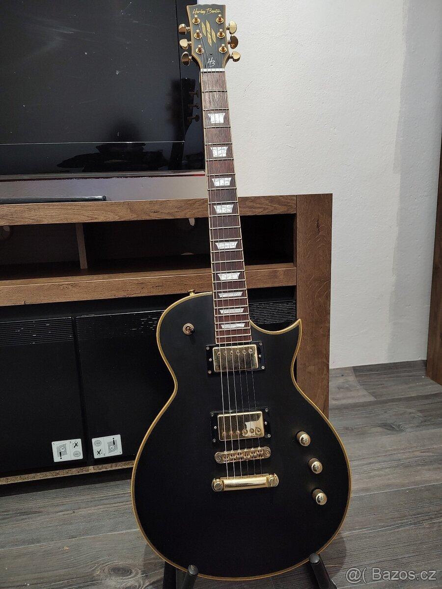 Harley Benton Les paul SC Custom II Black satin