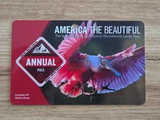 Annual pass - vstupenka národní parky USA