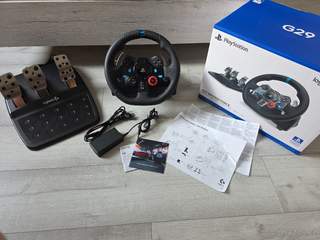 Herní volant Logitech G29 Force Feedback, stav, záruka