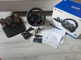 Herní volant Logitech G29 Force Feedback, stav, záruka